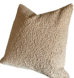 Caramel Faux Sherpa Fur Pillow Cover / Pillow Case 16x16 / Fur 20x20 / Fur 22x22 / Caramel Pillow 24x24 / Soft Pillow 26x26 / Fur 14x36 / Fur Body Pillow - Annabel Bleu