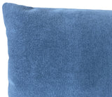 Delft Blue Velvet pillow cover / Solid Blue pillow / Velvet Blue Cushion Cover Available in 10 Sizes - Annabel Bleu