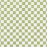 Schumacher Elkhart Fabric by the yard: Leaf Green Check - Annabel Bleu