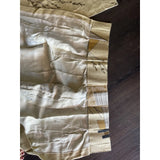 Mid Century Modern Gold Atomic Drapery Panel - Annabel Bleu
