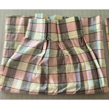 1950’s Pink Plaid Drapery Panel - Annabel Bleu