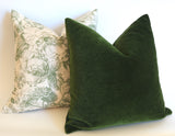 Angora Fur Mohair Velvet Pillow Covers: Special Order - Annabel Bleu