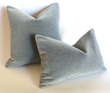 Angora Fur Mohair Velvet Pillow Covers: Special Order - Annabel Bleu