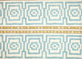 Preorder Justina Blakeney Hypnotic Shower Curtain: Teal - Annabel Bleu