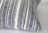 Grey Hmong Pillow cover / Boho 12x18 / Bohemian Pillow 21x21 / 24x24 Hmong Pillow / Grey Accent Pillow / Striped Bohemian Cushion cover - Annabel Bleu