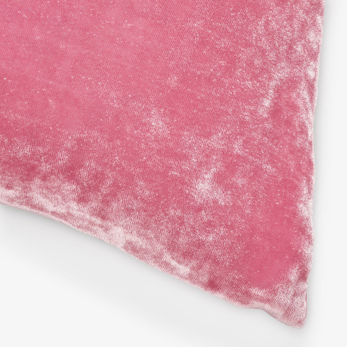 Pink Velvet Pillow Cover / Silk Velvet Pink Pillow Cover / Solid Velvet
