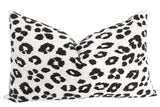 OUTDOOR Iconic Leopard Pillow Cover / Double sided Schumacher Pillow / Schumacher Iconic leopard pillow cover / Outdoor Linen Cushion cover - Annabel Bleu