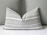 Mid Century Euro Shams Navy or Grey / Euro Pillow Shams / Cushion Covers / Euro Pillow Case - Annabel Bleu