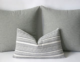 26x26 Pillow Cover +9 More Sizes / Choose Size in Dropdown / Navy Euro Sham 26x26 / Navy Blue Throw Pillows / 26 x 26 Pillow Cover / Grey or Navy - Annabel Bleu
