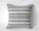 Mid Century Euro Shams Navy or Grey / Euro Pillow Shams / Cushion Covers / Euro Pillow Case - Annabel Bleu