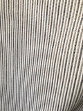 Upholstery Fabric by the yard / Jute stripe fabric / Beige Home Decor Fabric / Woven Taupe Fabric / 1/4" Stripe Fabric - Annabel Bleu