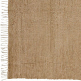 Boho Tasseled Cotton Burlap Woven Rug - Annabel Bleu