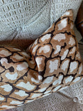 “Stevie” A 70’s Style Leopard Velvet Pillow Cover: Available in 10 Sizes - Annabel Bleu