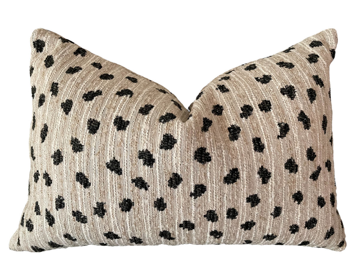 Bianca Performance Leopard Pillow Cover Animal Spots pillow