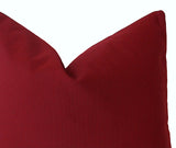 Sunbrella Solids: Outdoor Pillow cover / ANY SIZE Outdoor Cushion / Outdoor Pillow Cover / Outdoor Cushion Cover - Annabel Bleu
