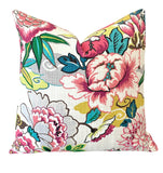 Chinoiserie Phoenix Pillow Cover / Chiang Mai style Pillow / Available in 8 Sizes - Annabel Bleu