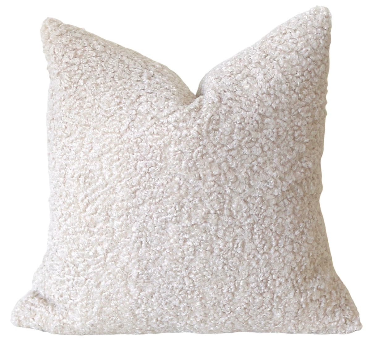 Faux Sherpa Fur Pillow Cover / Pillow Case 16x16 / Fur 20x20 / Fur