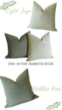 Sunbrella Solids: Outdoor Pillow cover / ANY SIZE Outdoor Cushion / Outdoor Pillow Cover / Outdoor Cushion Cover - Annabel Bleu
