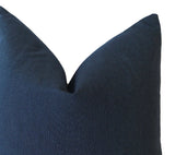 Sunbrella Solids: Outdoor Pillow cover / ANY SIZE Outdoor Cushion / Outdoor Pillow Cover / Outdoor Cushion Cover - Annabel Bleu