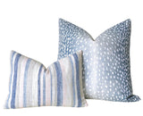 Blush Solid Pillow Cover / Sunset Beach Collection / 20x20 Pillow Cover / Throw Pillow 22x22 / Blush 12x21 Pillow / Cream 24x24 Pillow Cover - Annabel Bleu