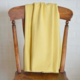 Woven 100% Cotton Baby Blanket 36x48” - Annabel Bleu
