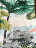 Sale: 24x24 Tropical Palms Pillow Cover - Annabel Bleu