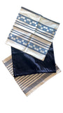Sale: 18x18 Pillow Covers / Navy Pillow Cover / Velvet Pillow Cover / Hmong Indigo - Annabel Bleu