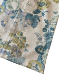 Sale: 20x20” Aqua and Lavender Rose Bouquet Pillow Cover