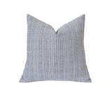 Grey Decorative Pillow / 10 Sizes / Hemp Throw Pillow Cover / Hmong Pillows / Couch Pillow Covers - Annabel Bleu