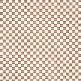 Schumacher Elkhart Fabric by the yard: Country Brown Check