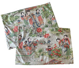 Sale: Pair of 16x24” Chinoiserie Pillow Covers