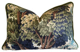 Verdure Tapestry Forest Pillow Cover: Available in 10 Sizes - Annabel Bleu