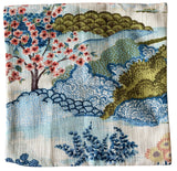 Sale: 16x16 Daintree Coral Pillow Cover - Annabel Bleu