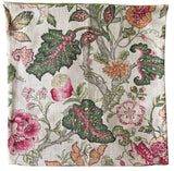 Sale: 24x24 Vine & Floral Pillow Cover - Annabel Bleu