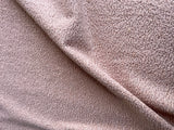 Faux Sherpa Fur Fabric / Ivory Poodle Fabric / Home Decor Fabric / Blush Caramel or Ivory Faux Fur Fabric by the Yard - Annabel Bleu