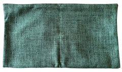Sale: 12x21” Dark Green Woven Pillow Cover