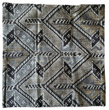 Sale: 22x22 Boho Grey Kilim Southwestern Pillow Cover