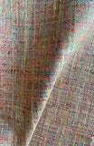 8 yards Fiesta Woven Upholstery fabric by the yard / Thick Multicolor Fabric