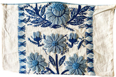 Sale: 15x24 Schumacher Marguerite Wool Embroidered Pillow Cover