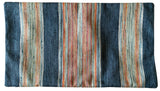 Sale: 12x21” Woven Indigo Stripe Pillow Cover - Annabel Bleu