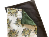 Sale: 16x24 Citrine Rose Floral Pillow Cover
