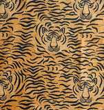 8 yards Velvet Chenille Tigre Woven Upholstery fabric by the yard / Thick Tiger Home Decor Fabric