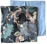 Sale: Set of two 18x18” Pillow Covers - Annabel Bleu