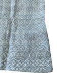 Sale: 22x22” French Light Blue Printed Linen Pillow Cover