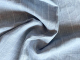 18x58” Body Pillow Cover Light Blue Linen Striped Pillowcase - Annabel Bleu