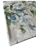 Sale: 24x24 Blue Floral Pillow Cover