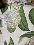 Sale: 24x24 Birds and Butterflies Floral Pillow Cover - Annabel Bleu