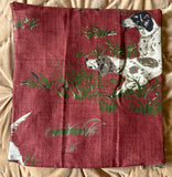 Sale: Set of two 16x16” Schumacher Pointers Linen Pillow Covers