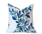 Citrus Garden "Pool" Decorative Pillow Cover / Schumacher Josef Frank pillow cover / Citrus Garden 20x20 22x22 24x24 26x26 Schumacher Pillow