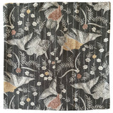 Sale: 22x22” Japanese Grey Koi Pillow Cover